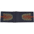Navy Silk Table Runner with Tree of Life Embroidery and Hand Beading - 18x72" - ARCADIA HOME